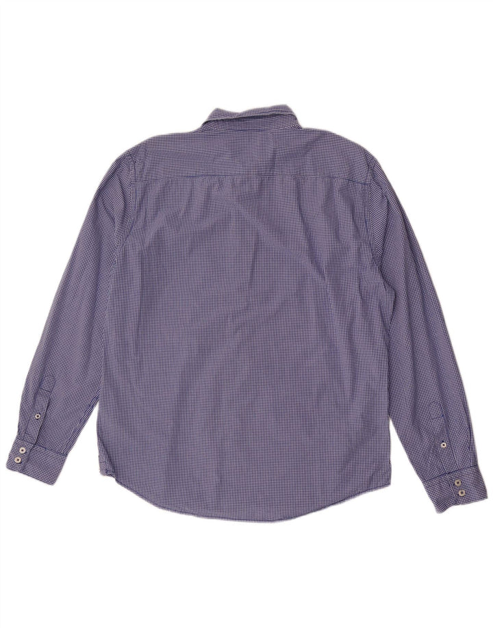 Boden muška uska košulja Large Blue Gingham pamuk