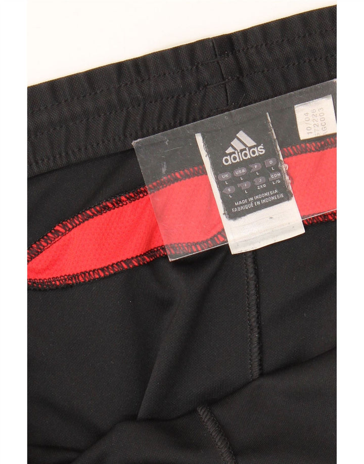 Adidas muške sportske kratke hlače veliki crni poliester