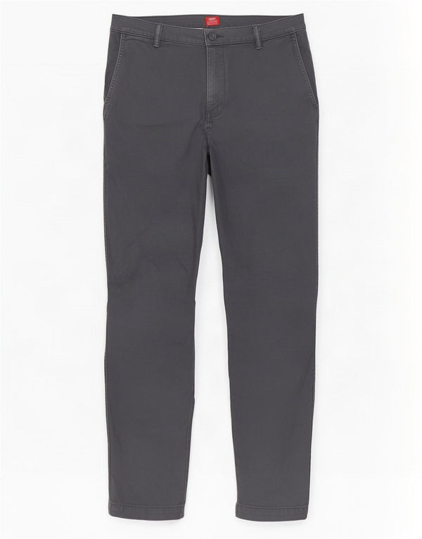 Levi's standardne sužene chino hlače W34 L34 sivi pamuk