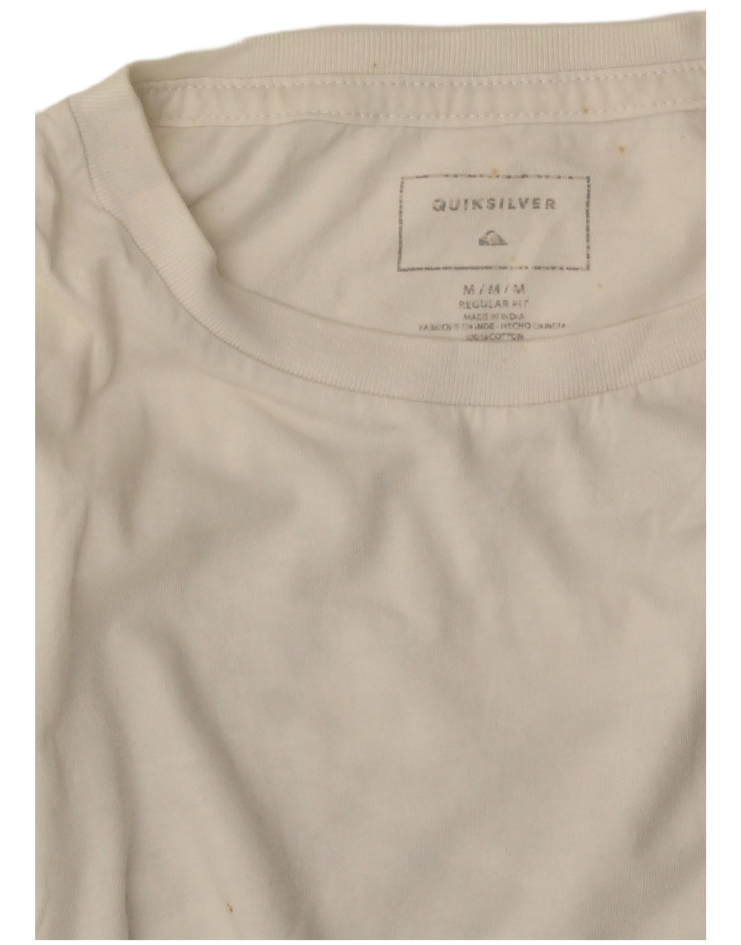 Quiksilver muška majica kratkih rukava Regular Fit srednje bijele boje