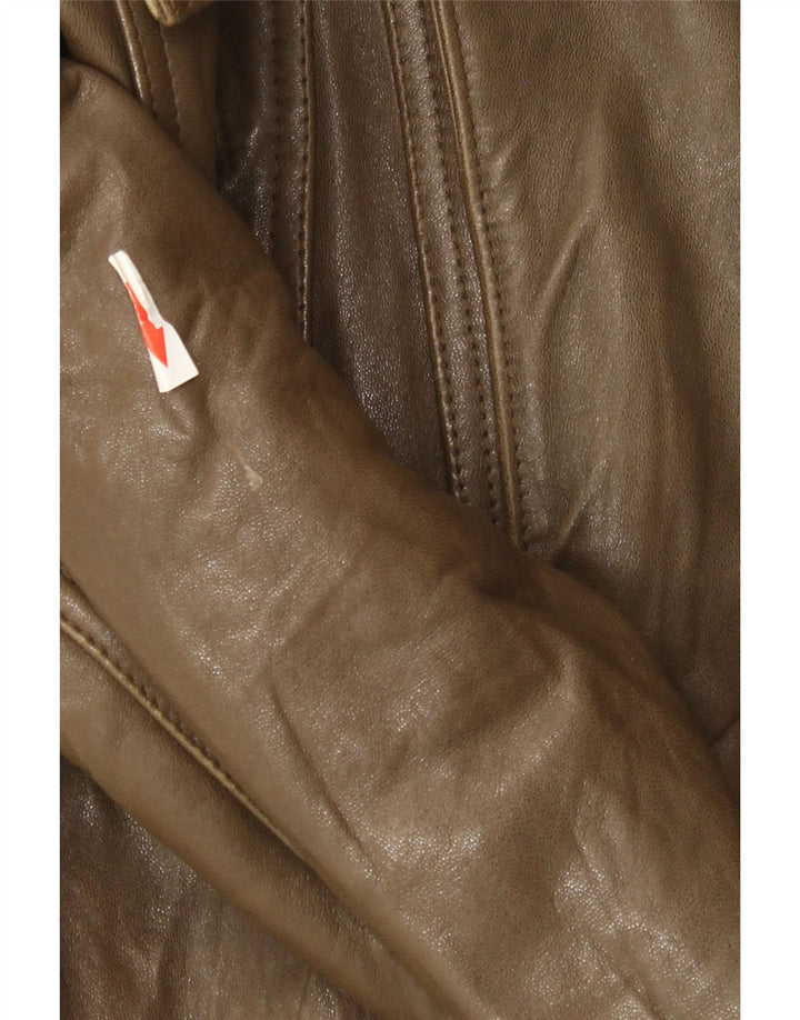 Vintage muška kožna jakna IT 50 Large Brown Leather