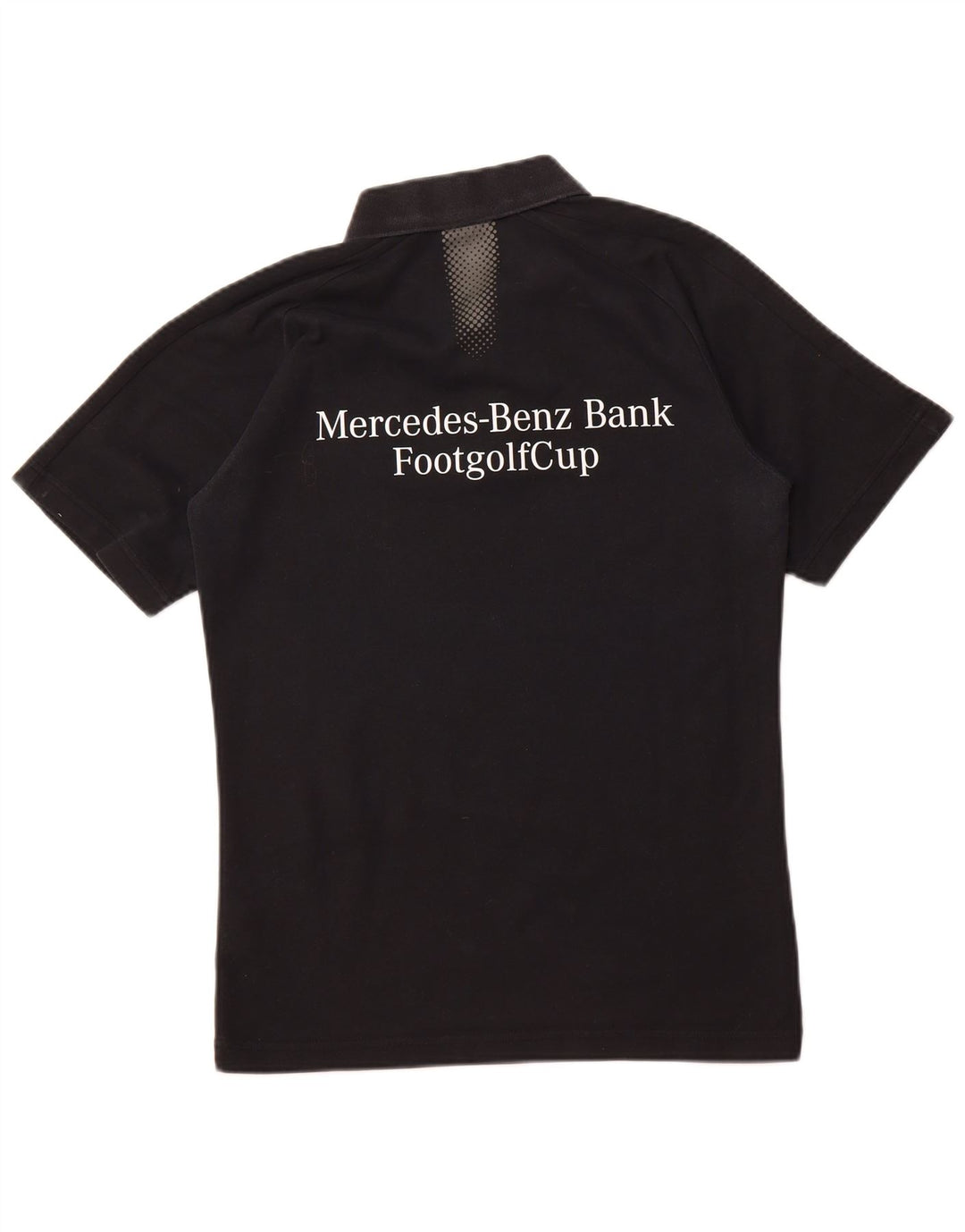 PUMA muška grafička polo majica srednje crne pamučne boje