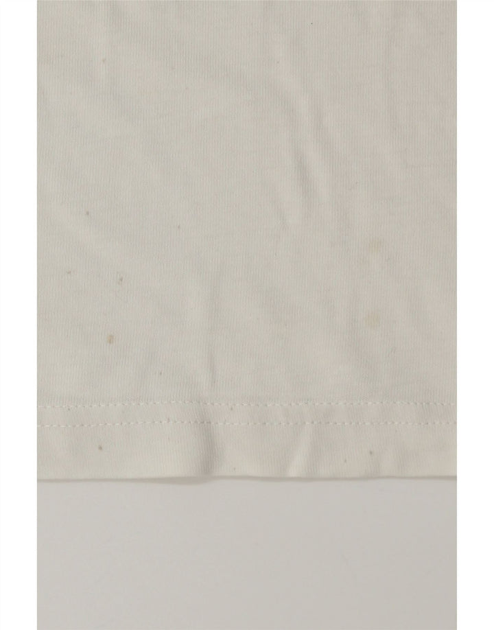 ADIDAS muška majica kratkih rukava s grafičkim motivima, srednji bijeli pamuk