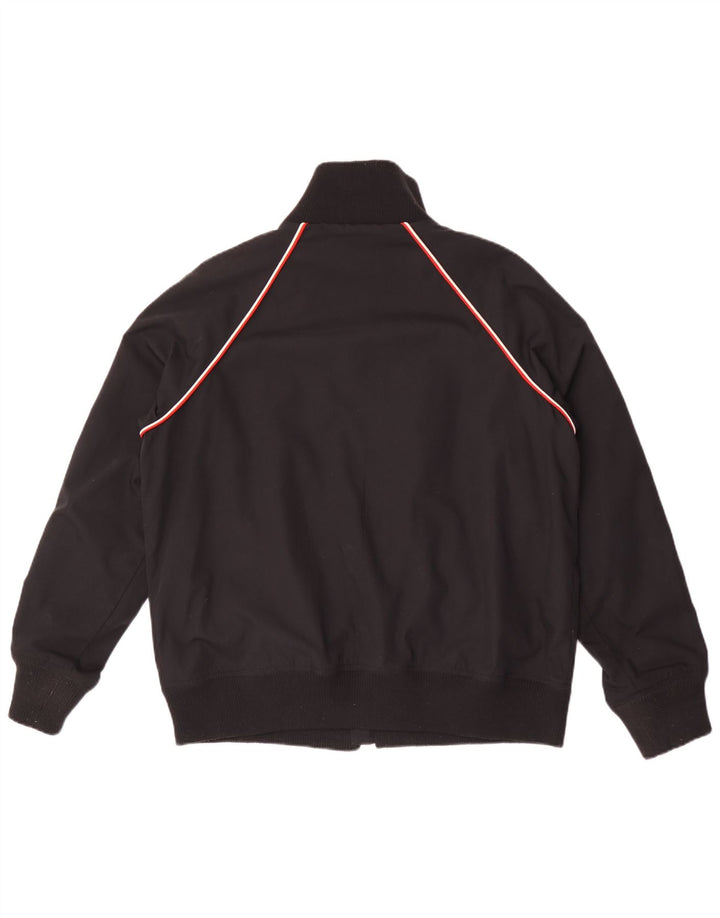 Jack & Jones muška grafička bomber jakna UK 42 XL crni poliester