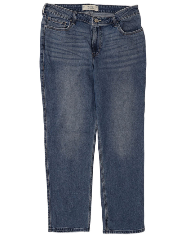 Hollister ženske ravne traperice visokog struka US 14 Large W32 L30 Plave