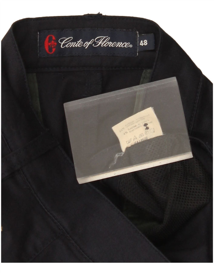 CONTE OF FLORENCE Muško odijelo Hlače IT 48 srednje W32 L33 mornarsko plava