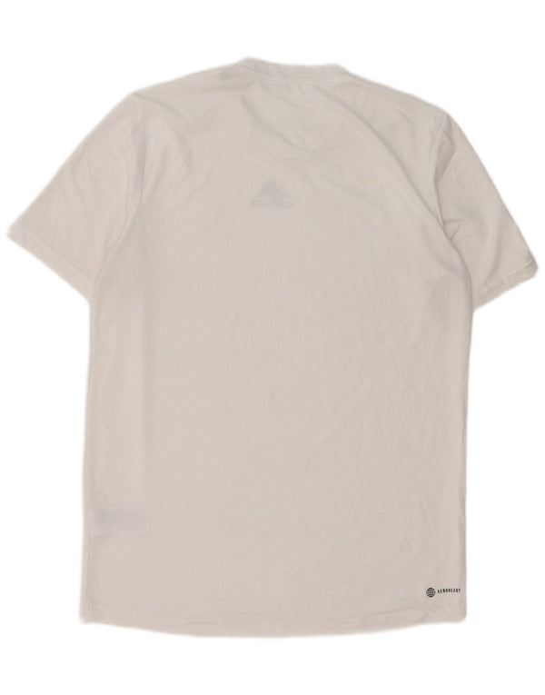 Adidas muška Aeroready majica kratkih rukava Mali bijeli poliester