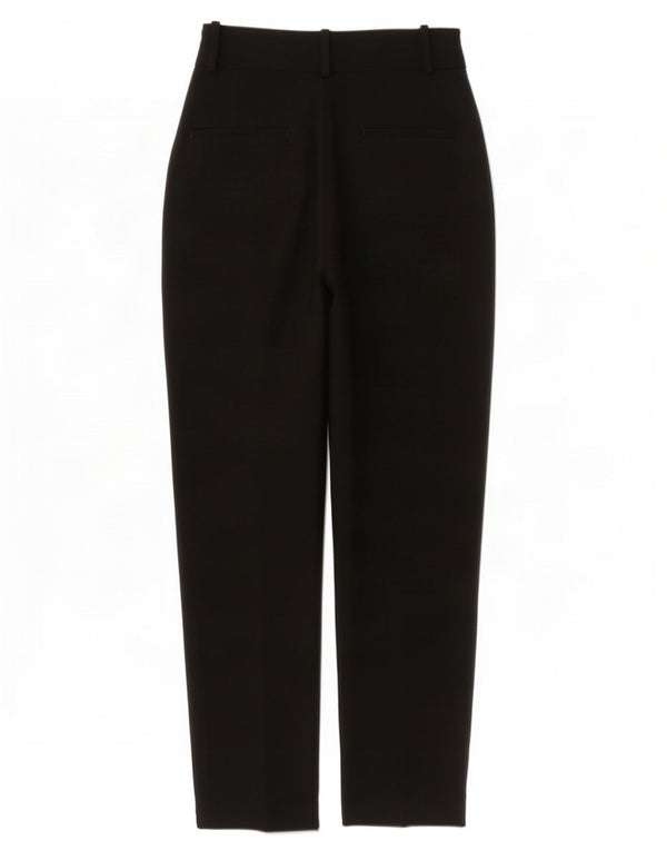 Zara ženske sužene chino hlače XS W24 L28 crne