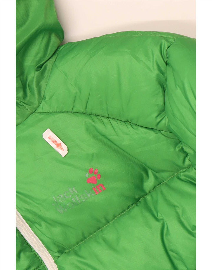 Jack Wolfskin ženska podstavljena jakna UK 18/20 XL zeleni poliester