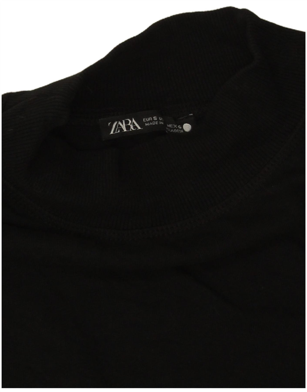Zara ženska majica kratkih rukava UK 10 Small Black