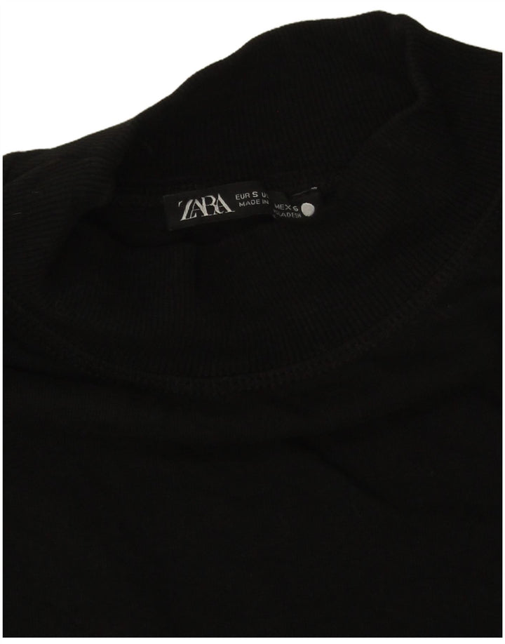 Zara ženska majica kratkih rukava UK 10 Small Black