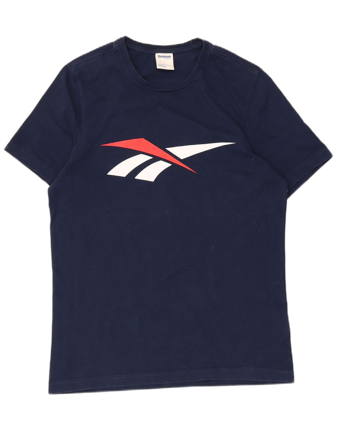 Reebok muška grafička majica kratkih rukava srednje tamnoplavi pamuk