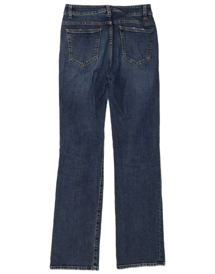 8 by Yoox Ženske Bootcut traperice W28 L32 Plave