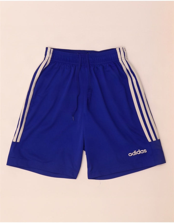 Adidas muške sportske kratke hlače Climalite Male plave poliesterske