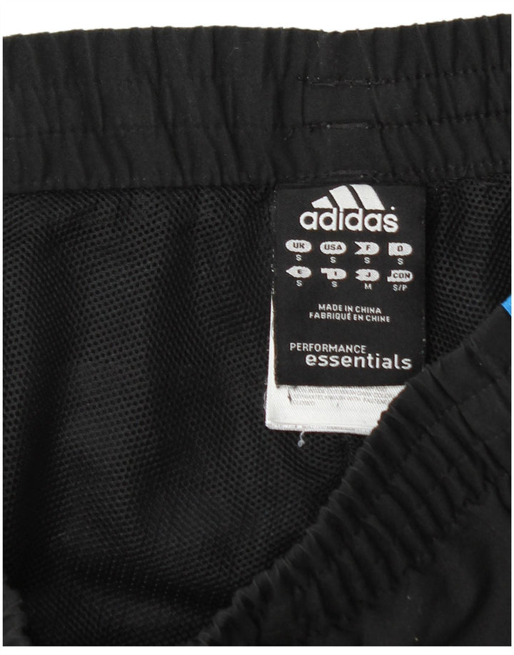 Adidas muške hlače od trenirke male crne od poliestera
