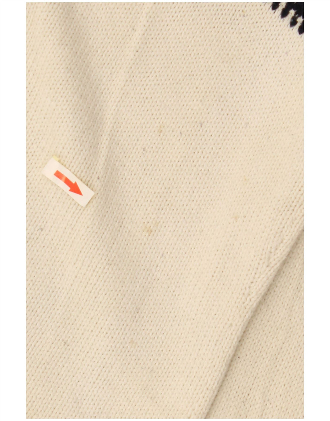 RALPH LAUREN Ženski džemper s morskim izrezom UK 16 Large Off White