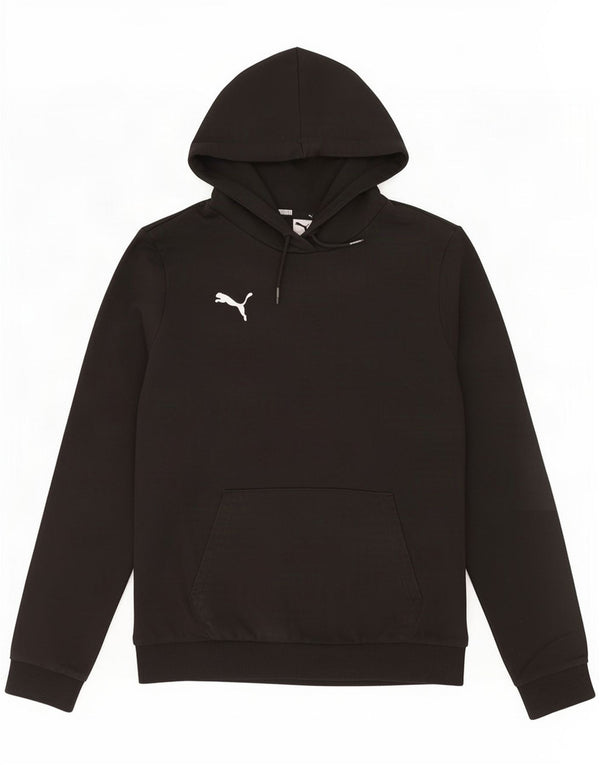 Puma ženska majica s kapuljačom UK 14 Srednje crni pamuk