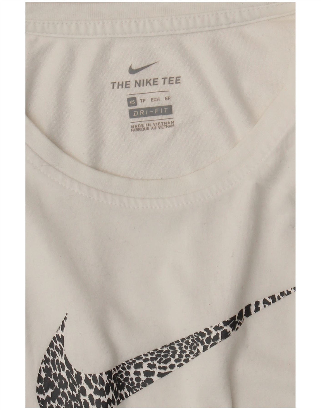 NIKE Ženska Dri Fit Graphic Vest Top UK 6 XS Bijela