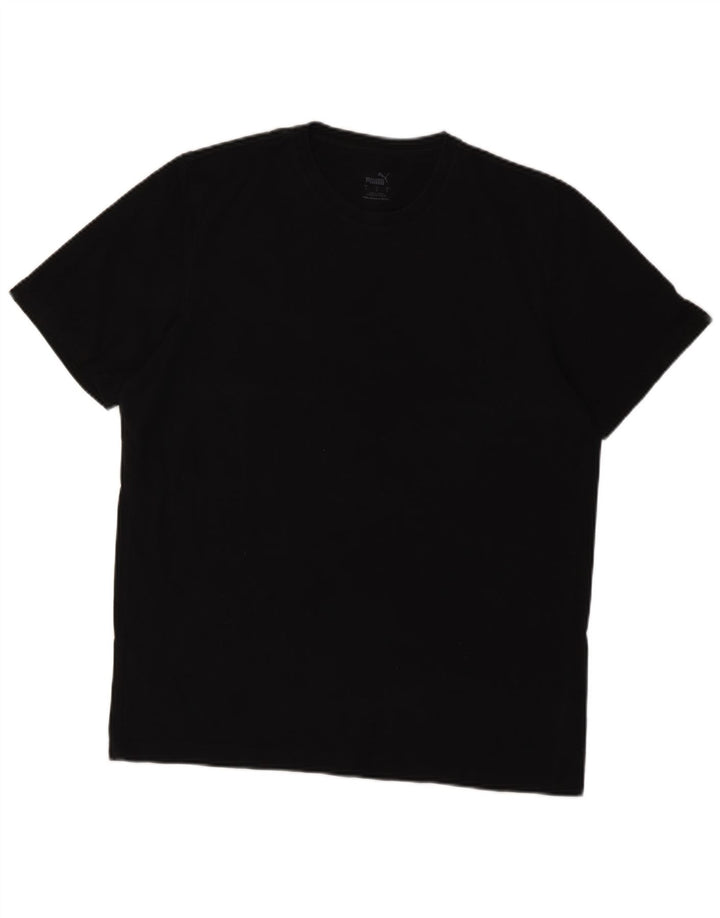 Puma muška majica kratkih rukava Large Black Cotton
