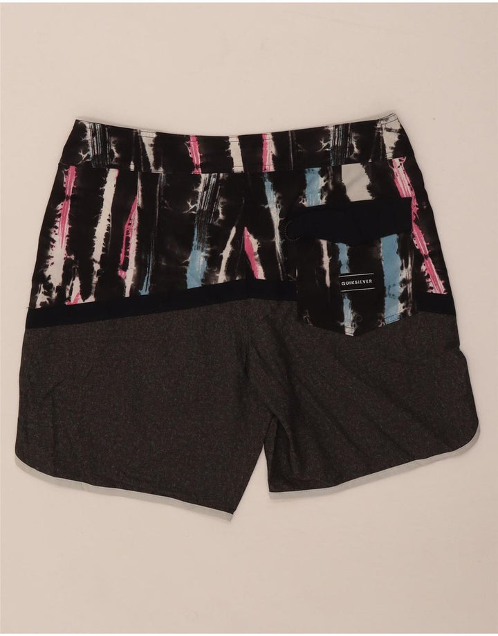 Quiksilver muške kratke hlače za plivanje srednje sive Tie Dye poliester