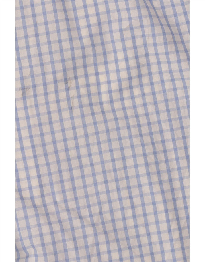 Musto muška pripijena košulja velika bijela gingham