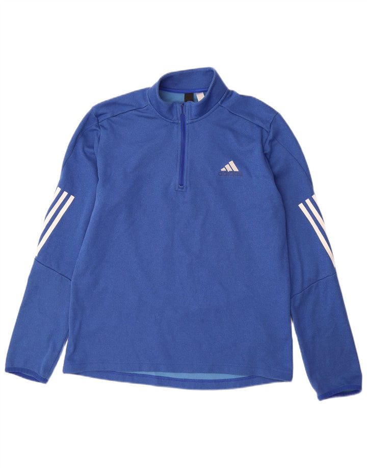 ADIDAS muška trenirka Aeroready Zip Neck Top srednje plava