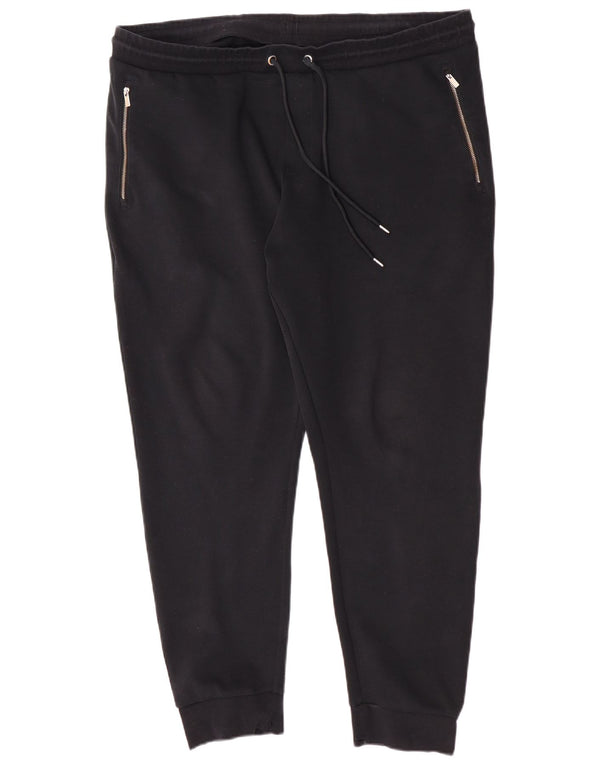 Marks & Spencer Ženske Autograph Trenirke Hlače Joggers UK 20 2XL Crna