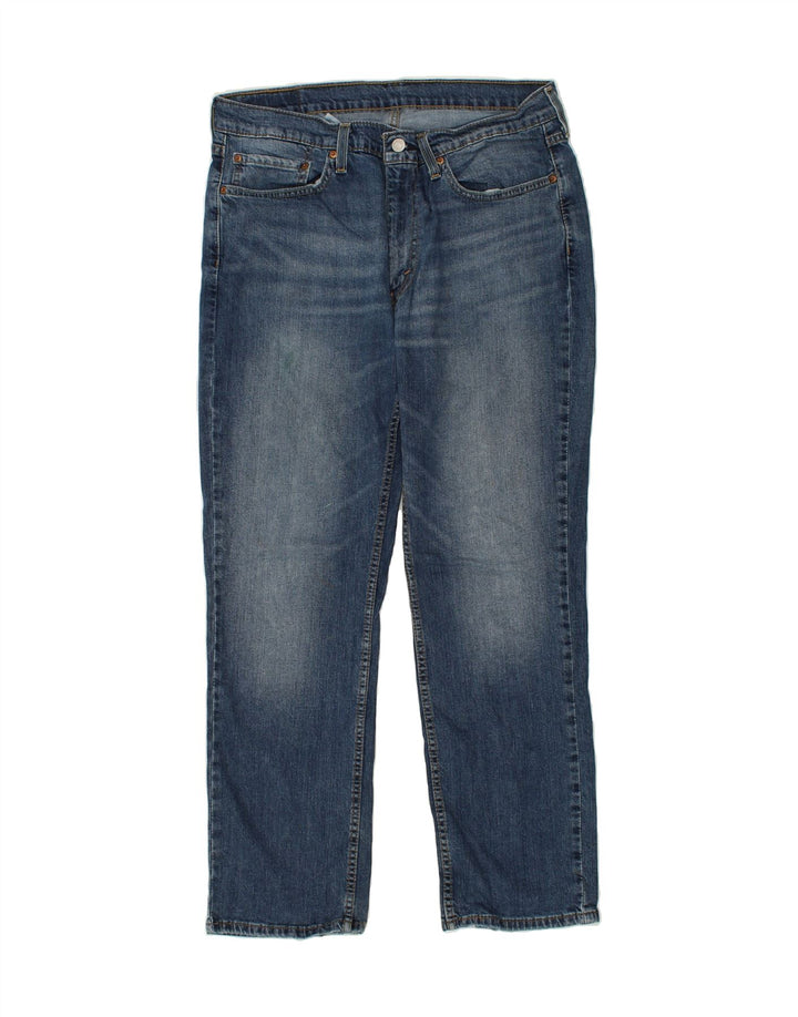 LEVI'S Mens 514 Straight Jeans W36 L30 Blue Cotton Vintage Levi's and Second-Hand Levi's from Messina Hembry 