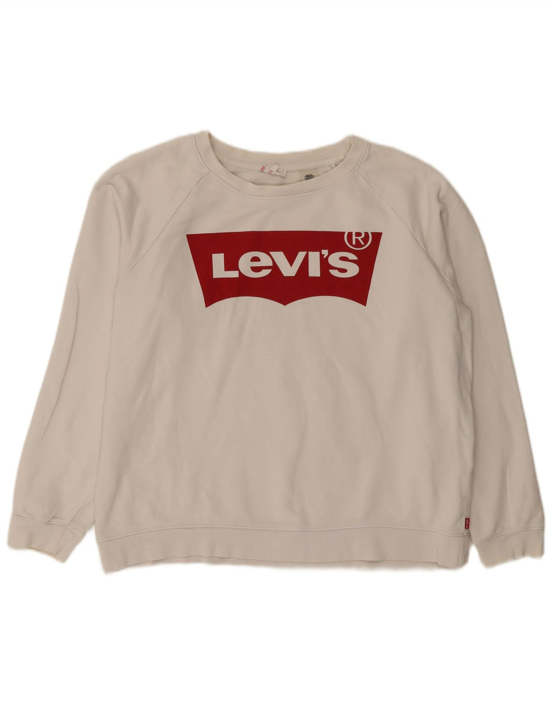 Levi's Ženska majica s motivom prekomjerne majice UK 16 Veliki bijeli pamuk