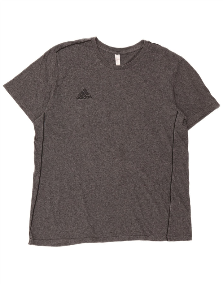 Adidas muška majica kratkih rukava, veliki sivi pamuk