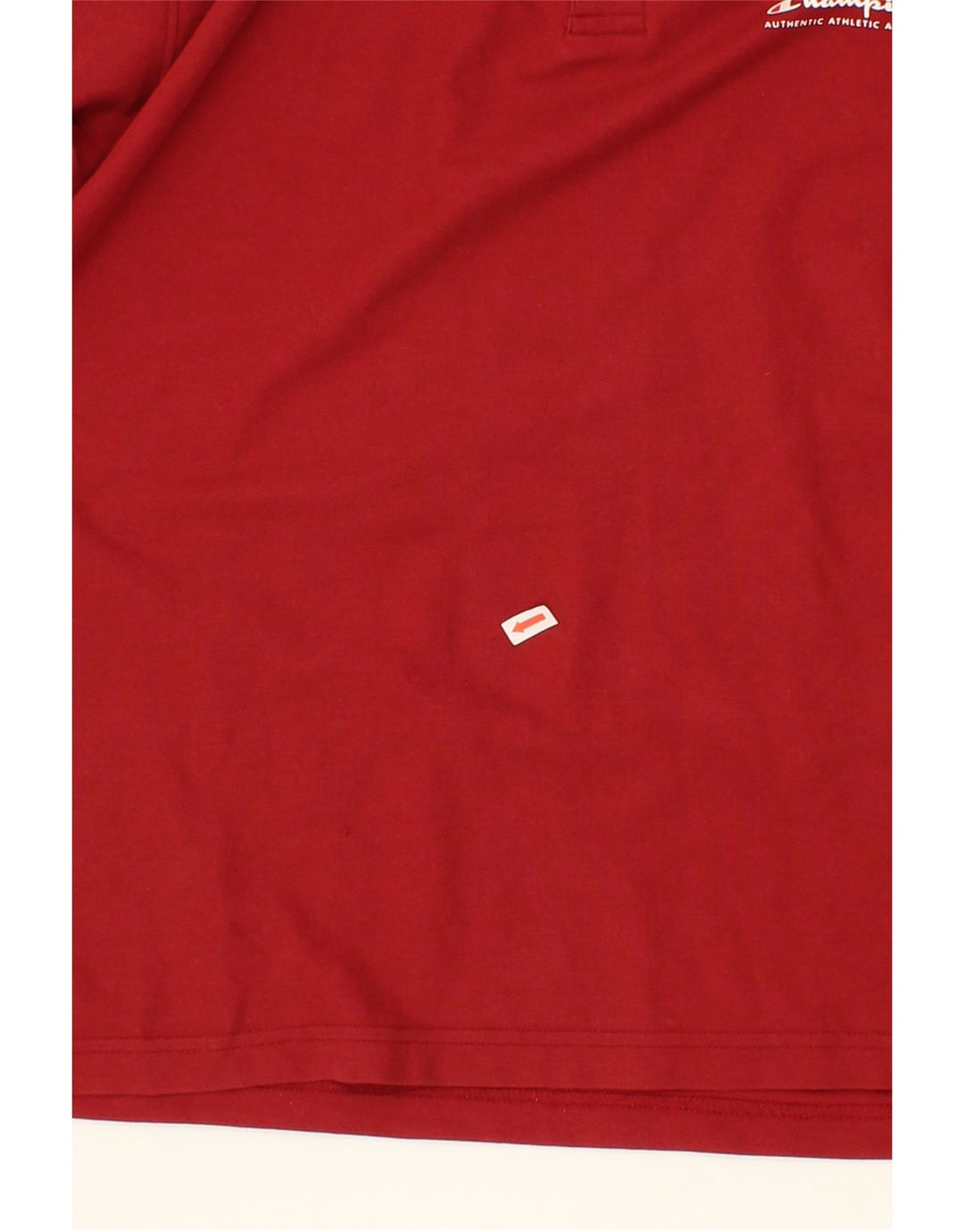 CHAMPION Mens Polo Shirt Large Red Cotton Vintage Champion and Second-Hand Champion from Messina Hembry 