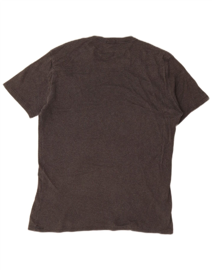 Benetton ženska majica kratkih rukava s grafičkim motivima UK 16 velika siva