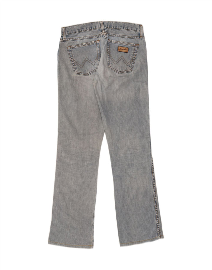 Wrangler ženske Hipster Bootcut traperice W27 L34 plavi pamuk