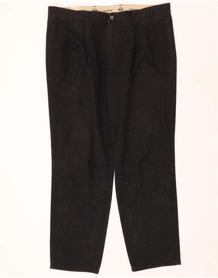 Dockers muške chino hlače s klinovima W42 L32 crne