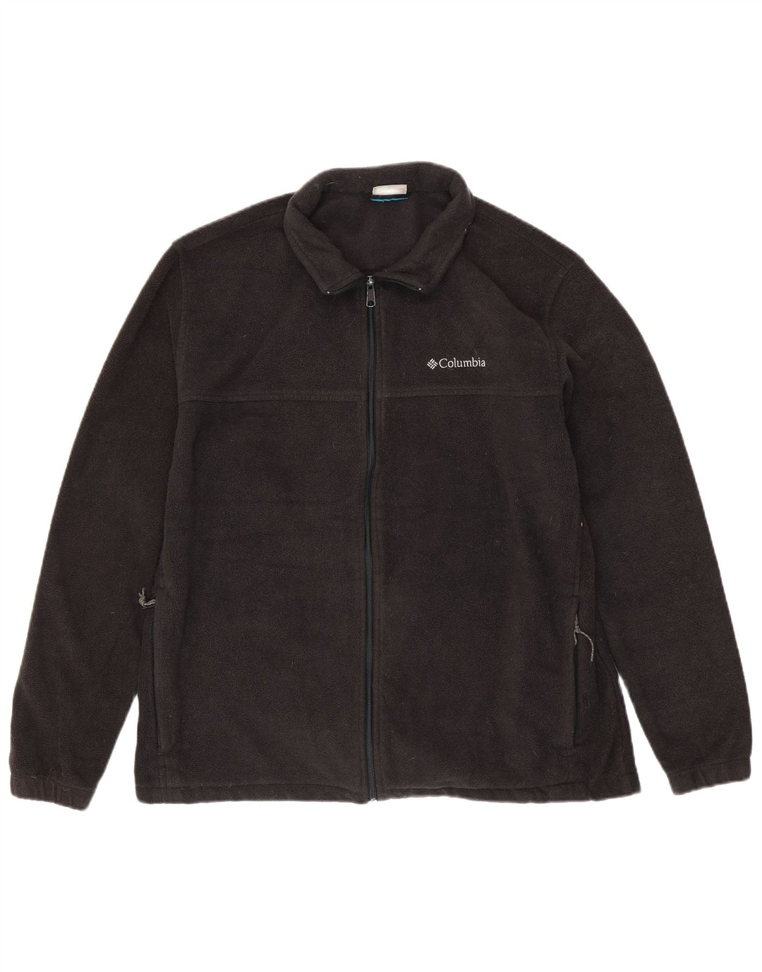 COLUMBIA muška jakna od flisa UK 42 XL crni poliester