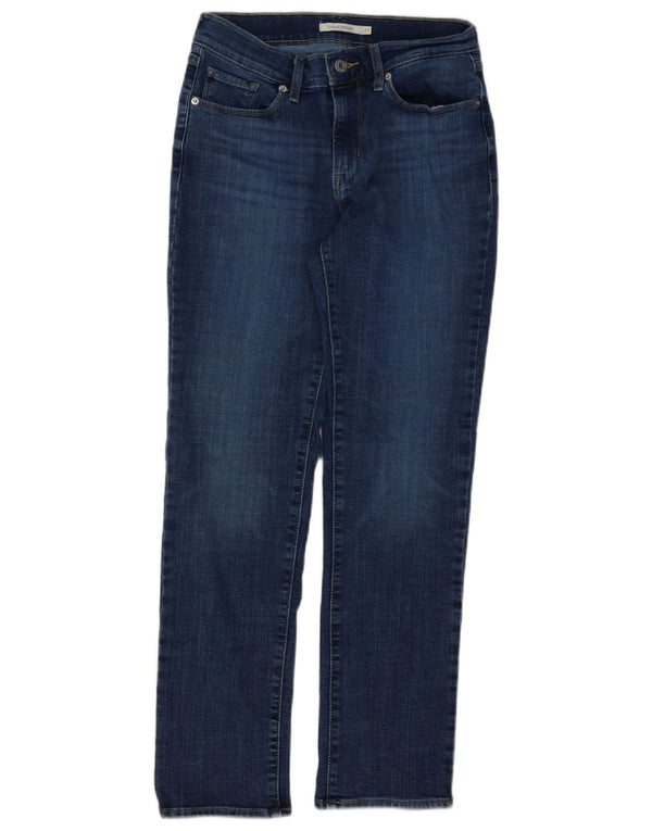 LEVI'S ženske ravne traperice klasičnog kroja W27 L28 plavi pamuk