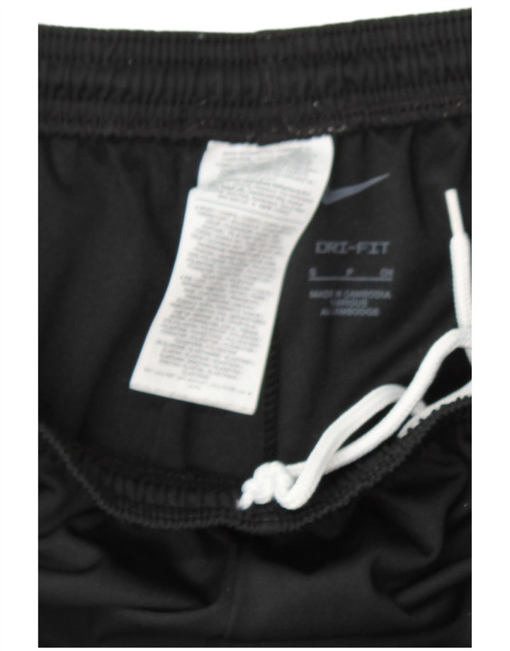 NIKE muške Dri Fit hlače za trenirku male crne poliesterske