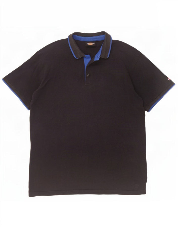 Dickies muška polo majica 2XL crni pamuk