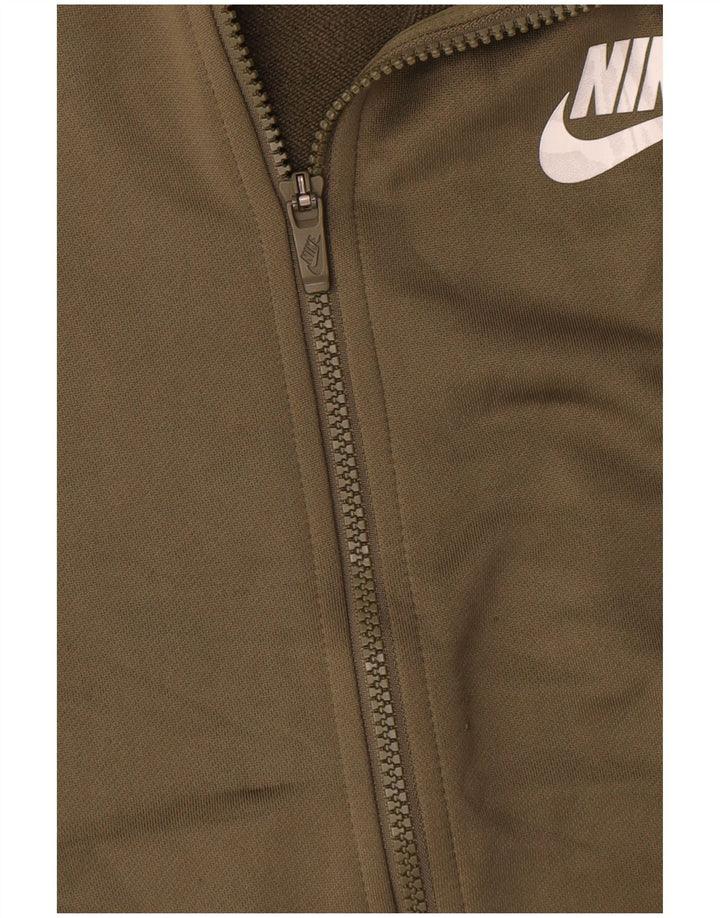Nike Boys Trenirka Gornja jakna 13-14 godina XL kaki poliester u boji