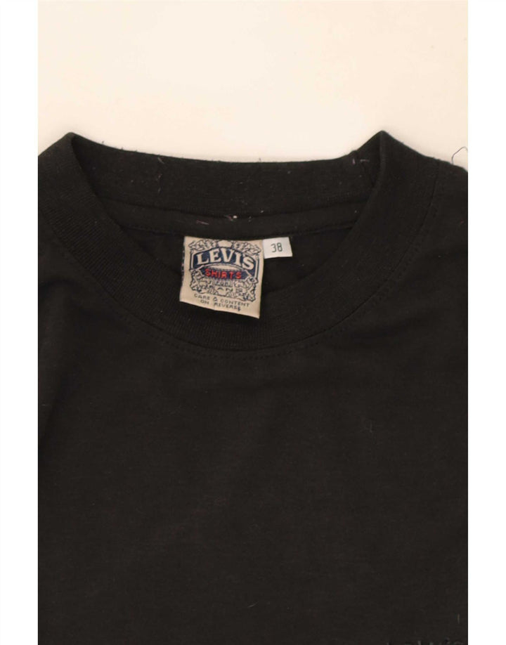 Levi's muška majica kratkih rukava UK 38 srednji crni poliester
