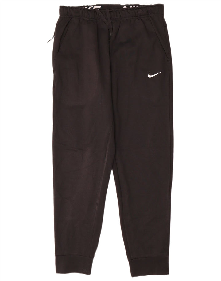 Nike muške trenirke Therma-Fit hlače za trčanje Srednji crni poliester