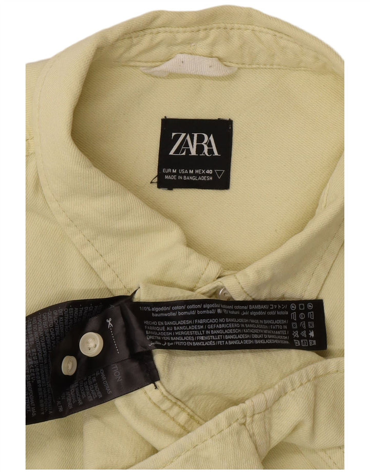 Zara muška košulja od srednje žutog pamuka