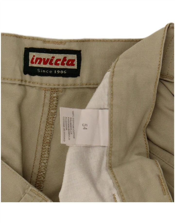 Invicta muške kargo kratke hlače IT 54 2XL W36 bež pamuk