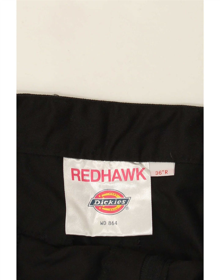 Dickies muške ravne chino hlače W36 L29 crni poliester
