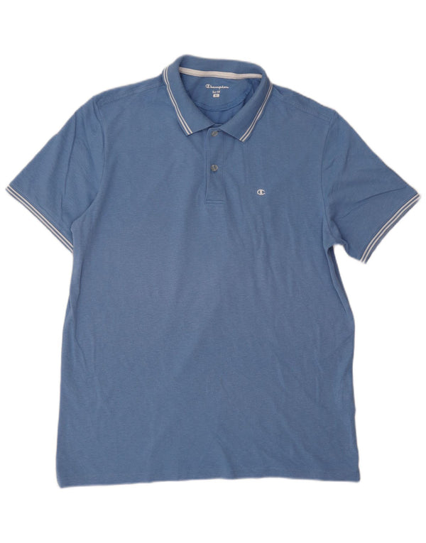 Champion muška polo majica Easy Fit XL plavi pamuk