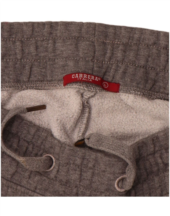 CARRERA Ženska trenirka Hlače Joggers UK 14 Veliki sivi pamuk