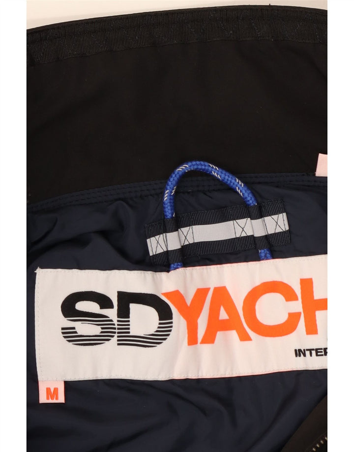 Superdry muška grafička bomber jakna UK 38 srednji crni poliester