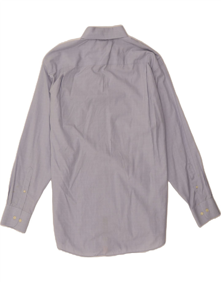 NAUTICA Mens Shirt Size 16 1/2 Large Blue Check Cotton Vintage Nautica and Second-Hand Nautica from Messina Hembry 
