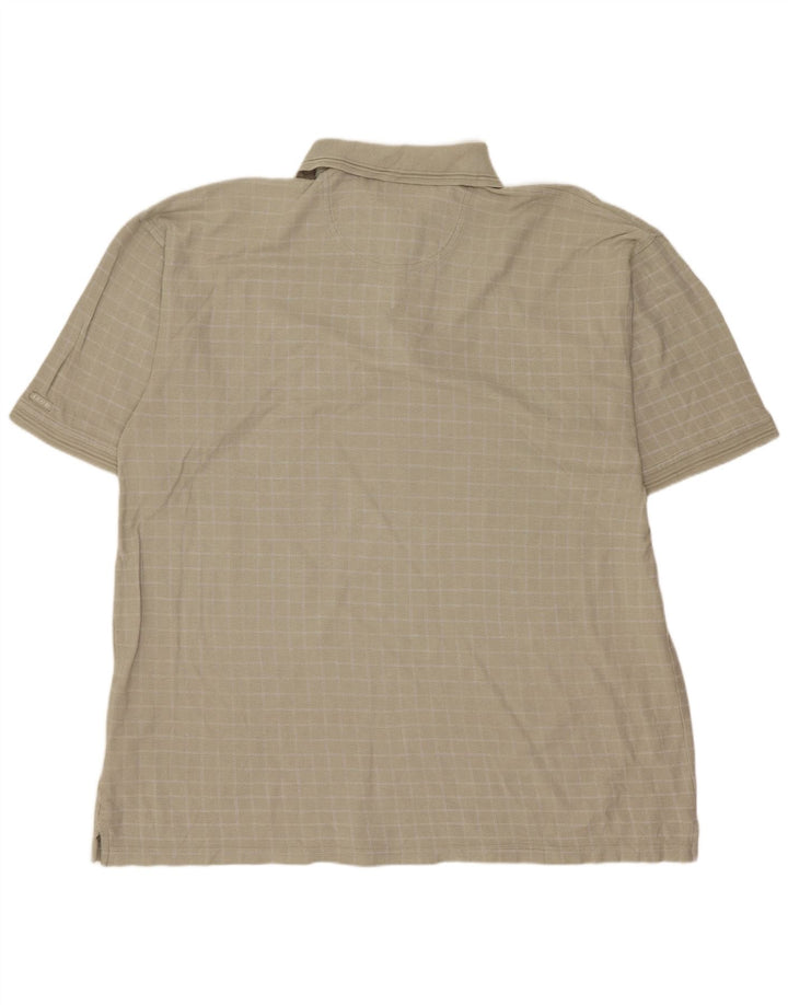 Izod muška visoka polo majica XL zeleni geometrijski pamuk