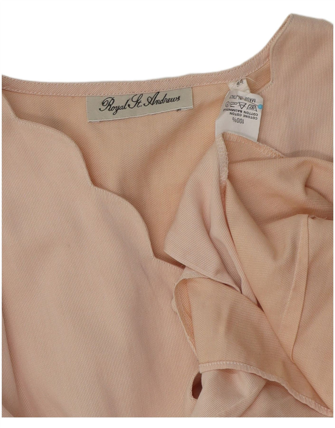 Vintage ženska košulja bluza IT 44 srednje ružičasti pamuk